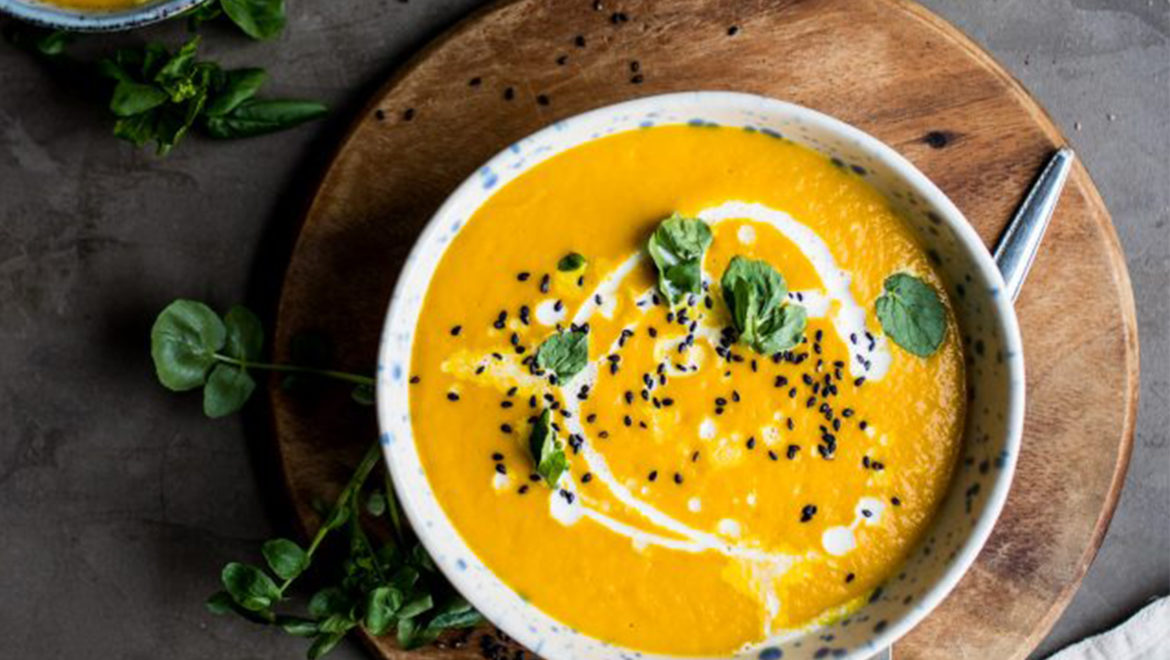 Golden Turmeric Carrot Soup