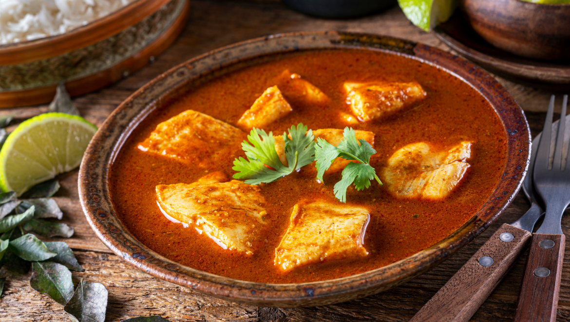 Healthy and Hearty Coconut & Turmeric Fish Curry