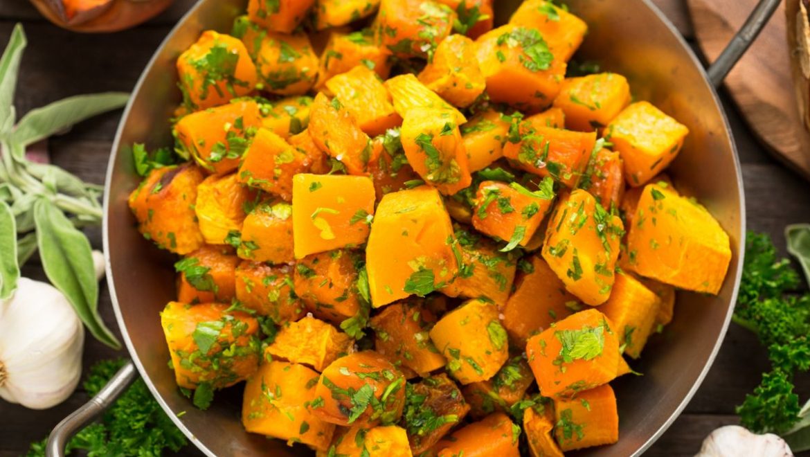 Roasted Butternut Squash with Smoked Paprika
