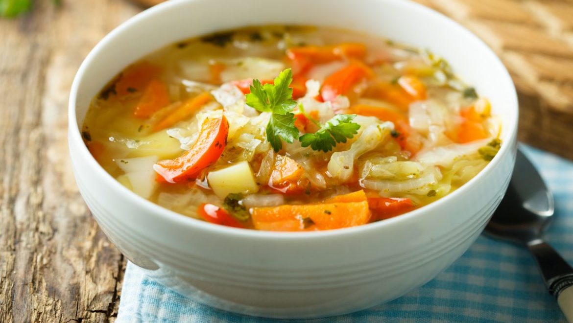 Immunity-Enhancing Turmeric Soup with Vegetables