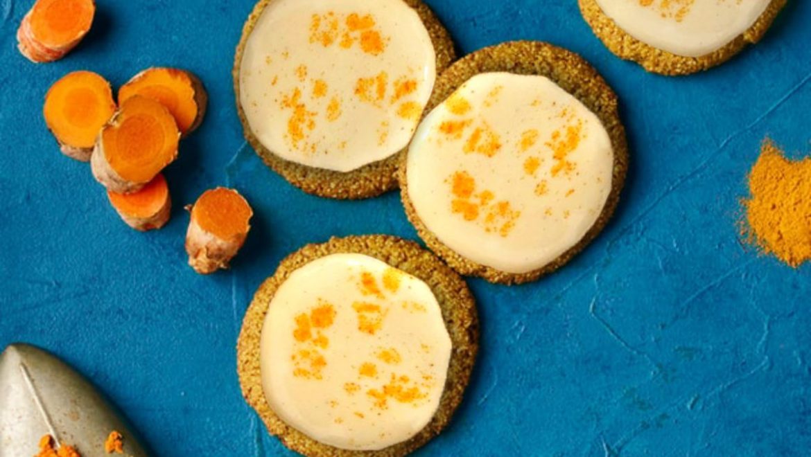 Ginger Turmeric Cashew Cookies